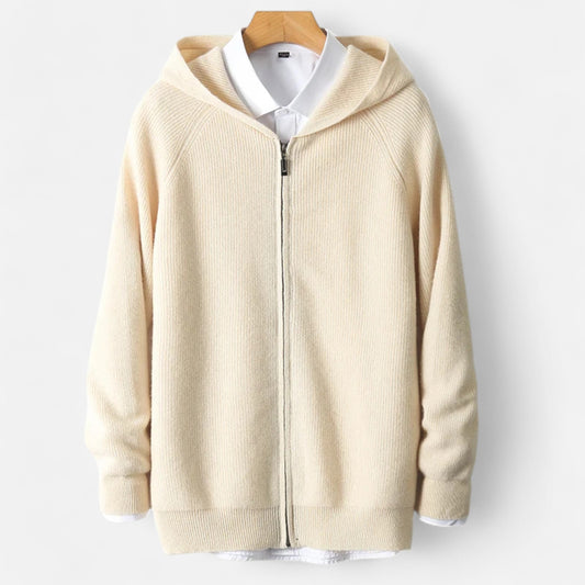 Warm Men's Fleece Hoodie Sweatshirt - OutfitLondon