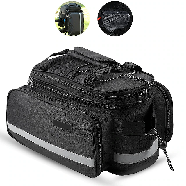 Bike Panniers Bag Bike Rack Bag Large Capacity Waterproof Adjustable