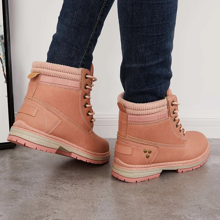 Warm Waterproof Women's Snow Boots