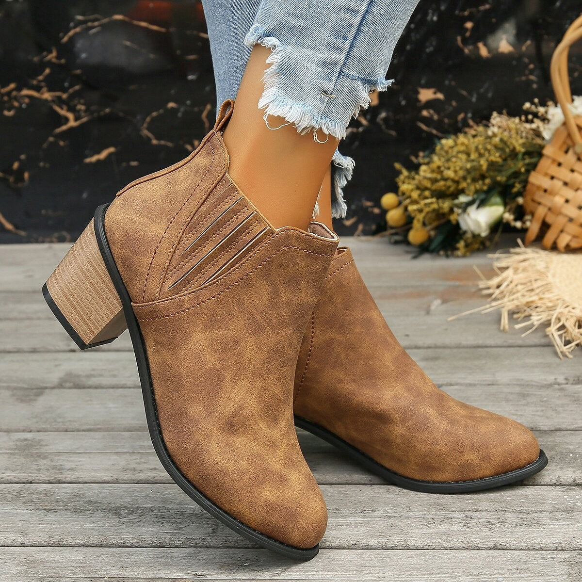 Women's  Elegant, Orthopedic Boots for Comfort and Style