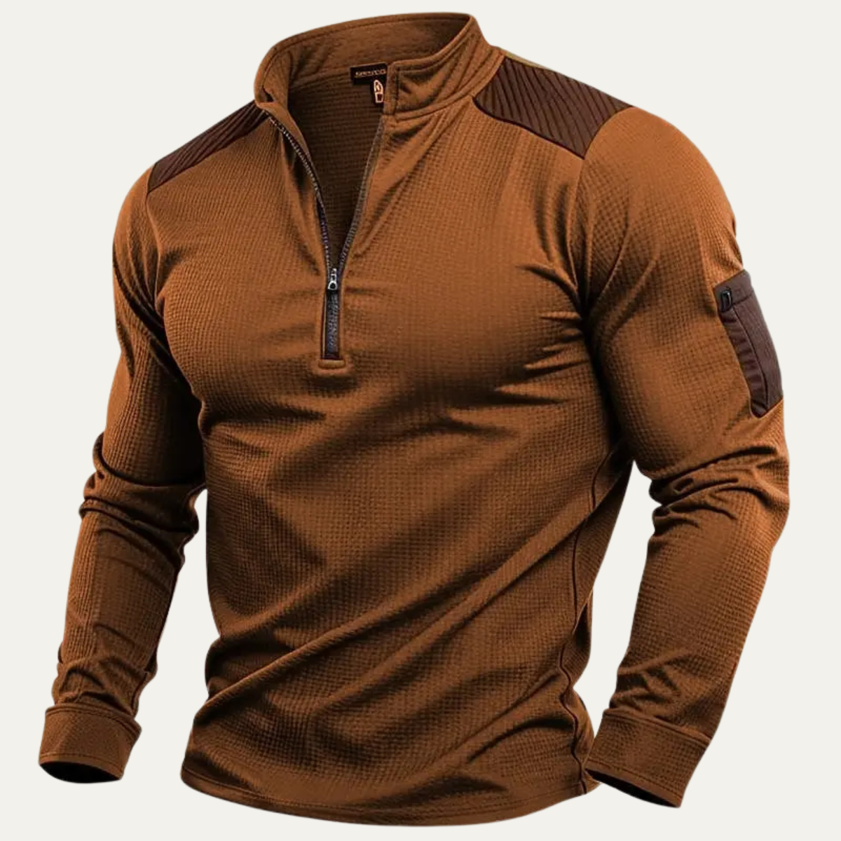 Men's Breathable Water Resistant Outdoor Pullover Jacket