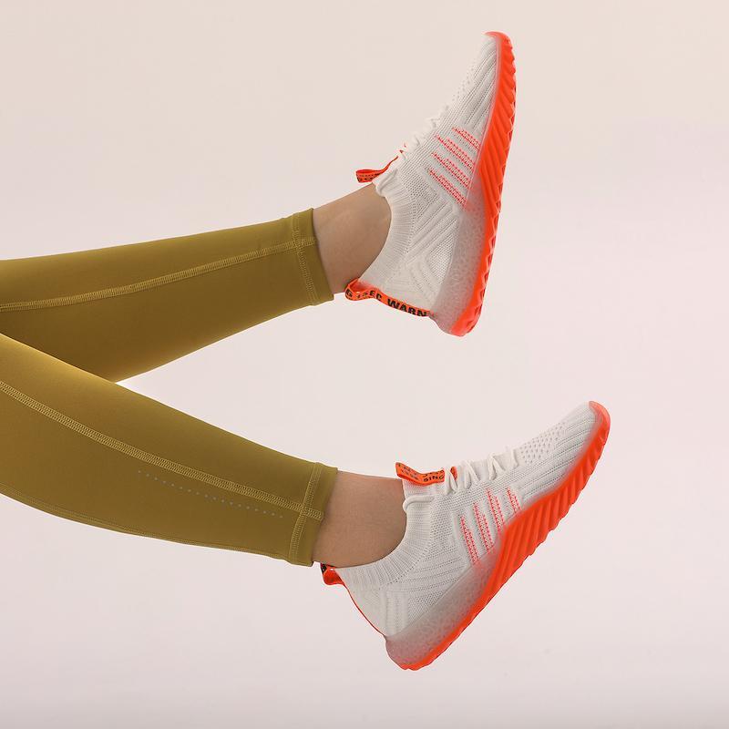 Colorblock Knitted Sneakers For Women