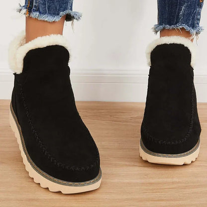 Warm Faux Fur Women's Winter Snow Boots