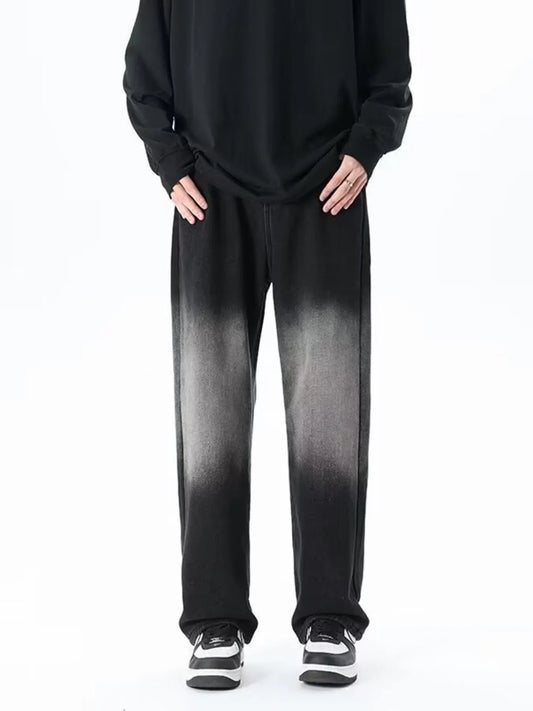 Comfortable Classic Straight Men's Jeans - OutfitLondon