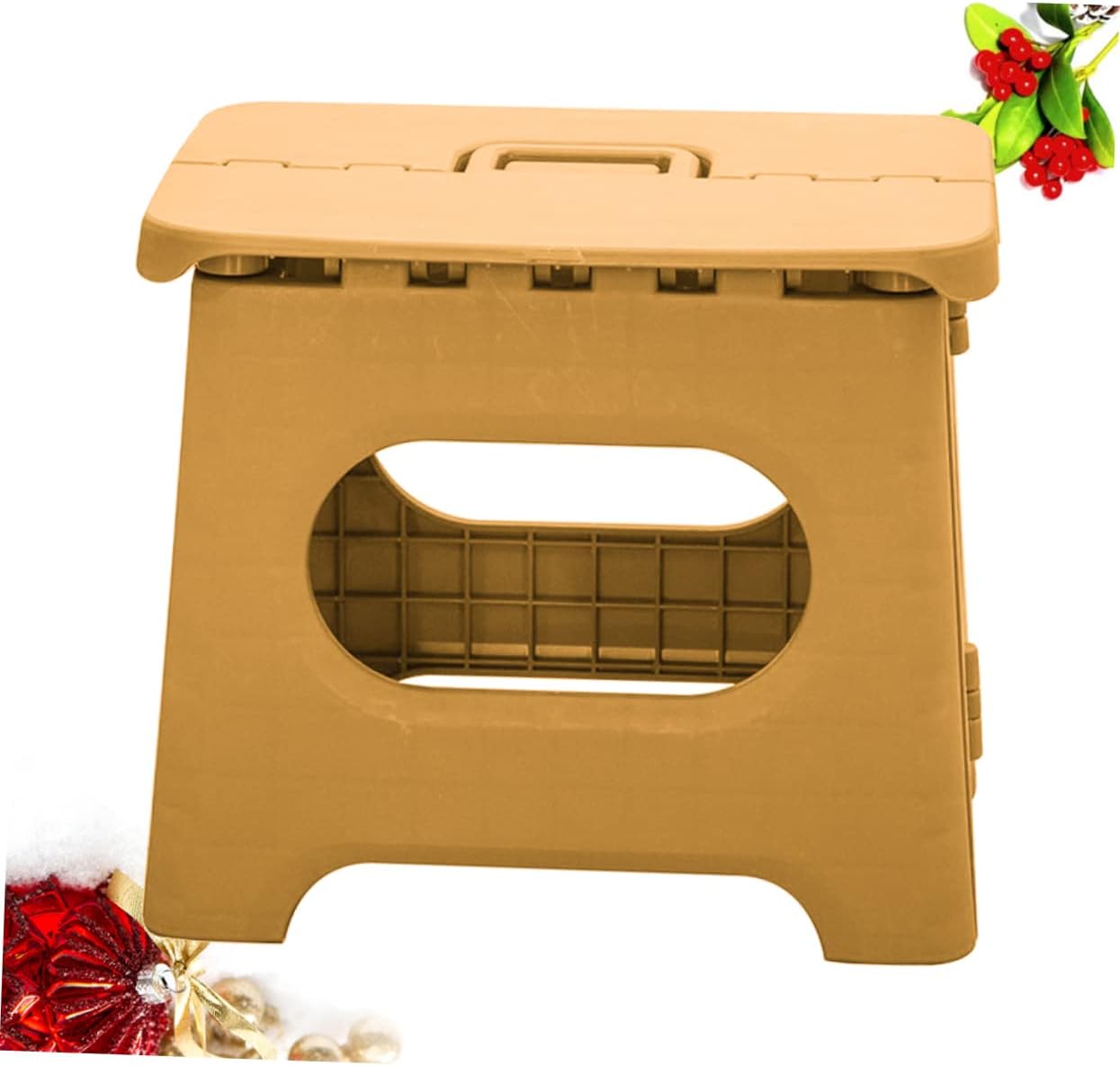 Compact Folding Step Stool with Easy Grip