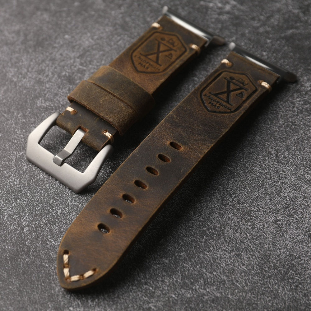 Premium Real Leather Strap for Samsung Watch Ultra