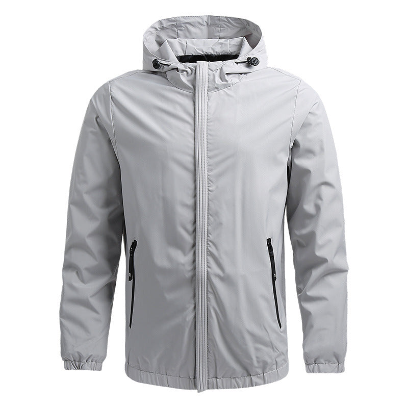 Men's Casual Lightweight Nylon Jacket