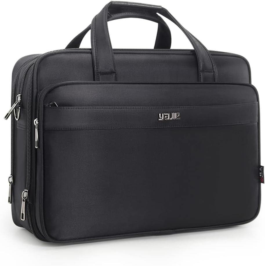 Professional Leather Laptop Work Bag - OutfitLondon