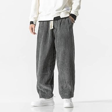 Comfortable Loose Fit Corduroy Pants