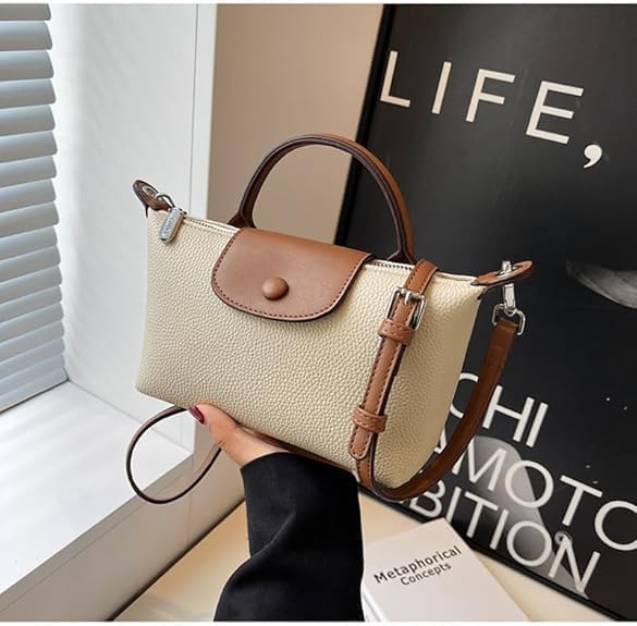 Compact Quilted Crossbody Purse for Women