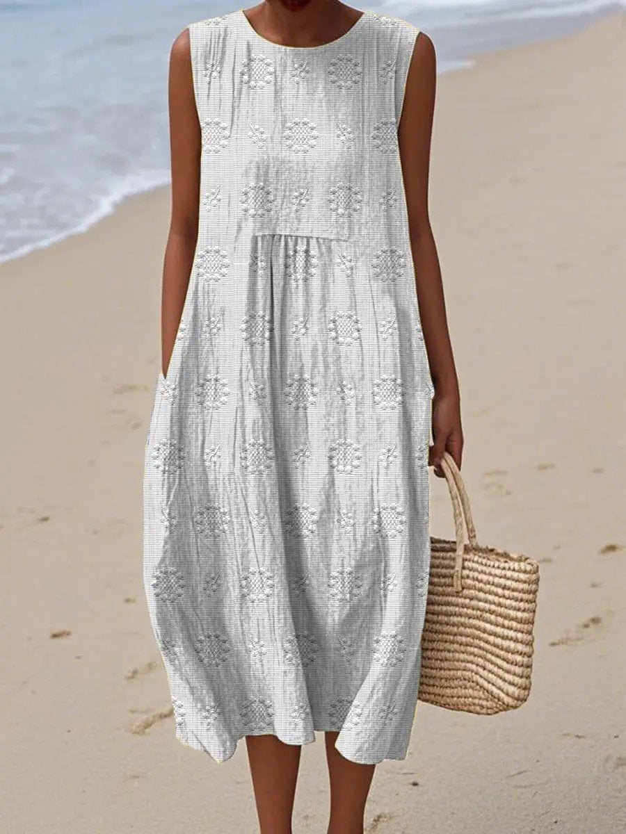 Chic Summer Cotton Shift Dress
