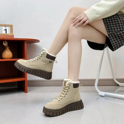 Cozy Winter Women's Insulated Snow Boots