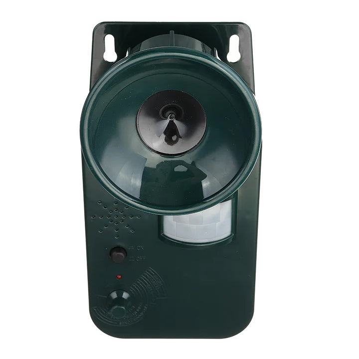 5000sqft 9v Dc Ultra Sonic Cordless Pest Animal Repeller Outdoor Safely Repel Various Animal