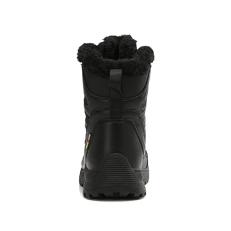 Warm Fuzzy Lace Up Ankle Boots for Women