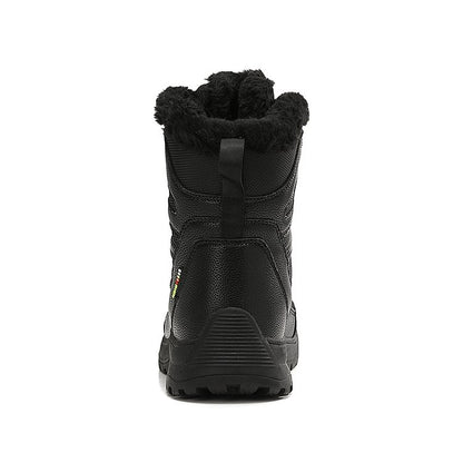 Warm Fuzzy Lace Up Ankle Boots for Women