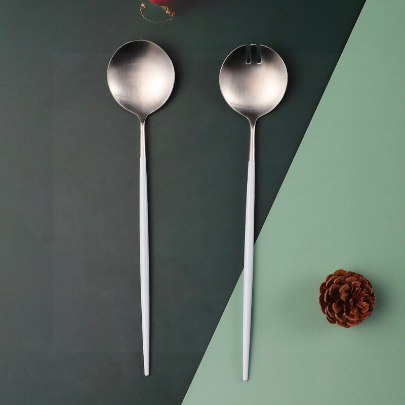 Stylish Stainless Steel Serving Utensils - OutfitLondon