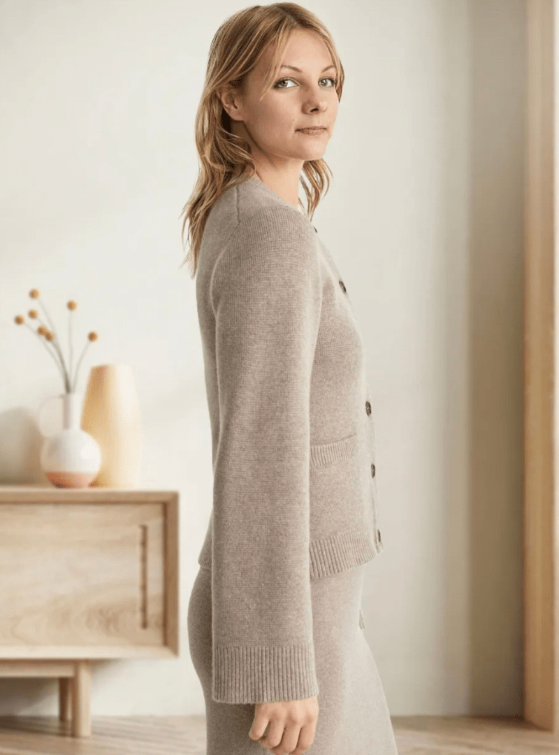 Soft Fuzzy Long Sleeve Cardigan