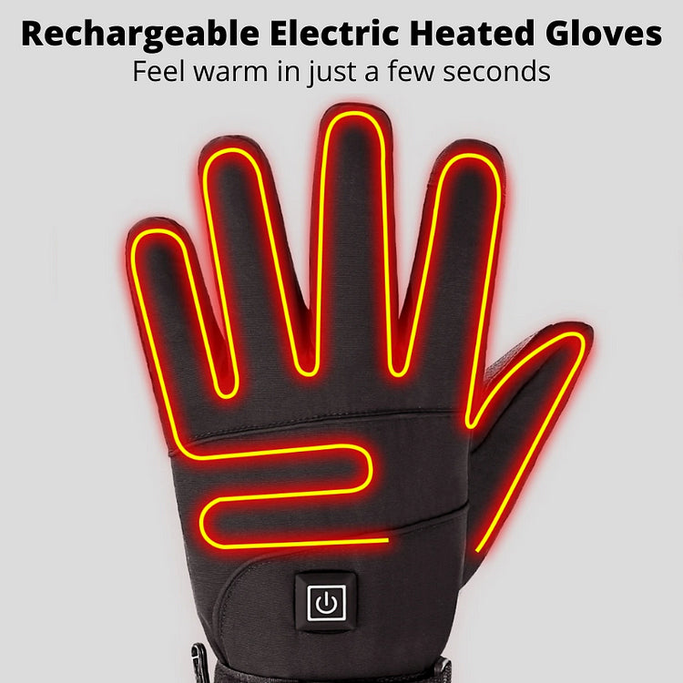 Rechargeable Electric Heated Gloves Thermal Heated Gloves