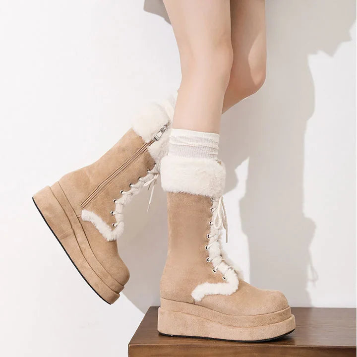 Cozy Insulated Waterproof Snow Boots for Women