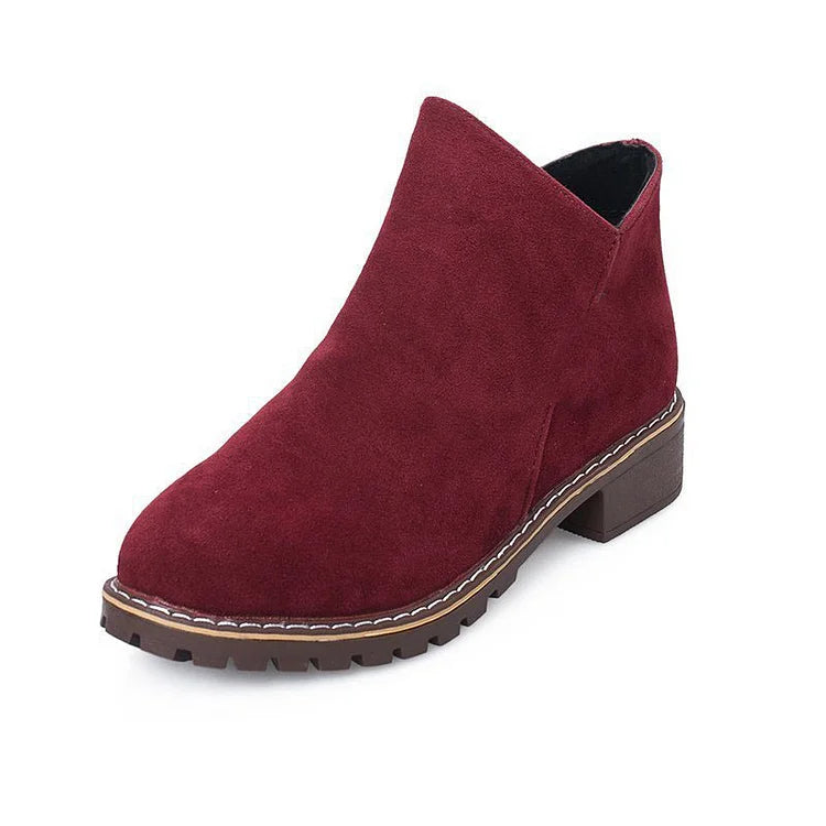 Orthopedic Women Arch Support Warm Suede Ankle Boots