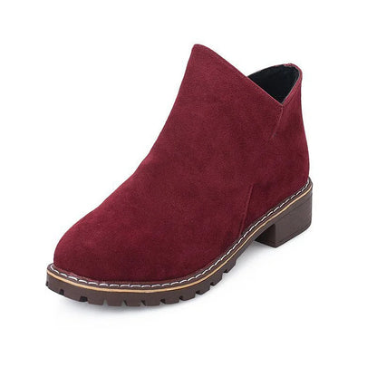 Orthopedic Women Arch Support Warm Suede Ankle Boots
