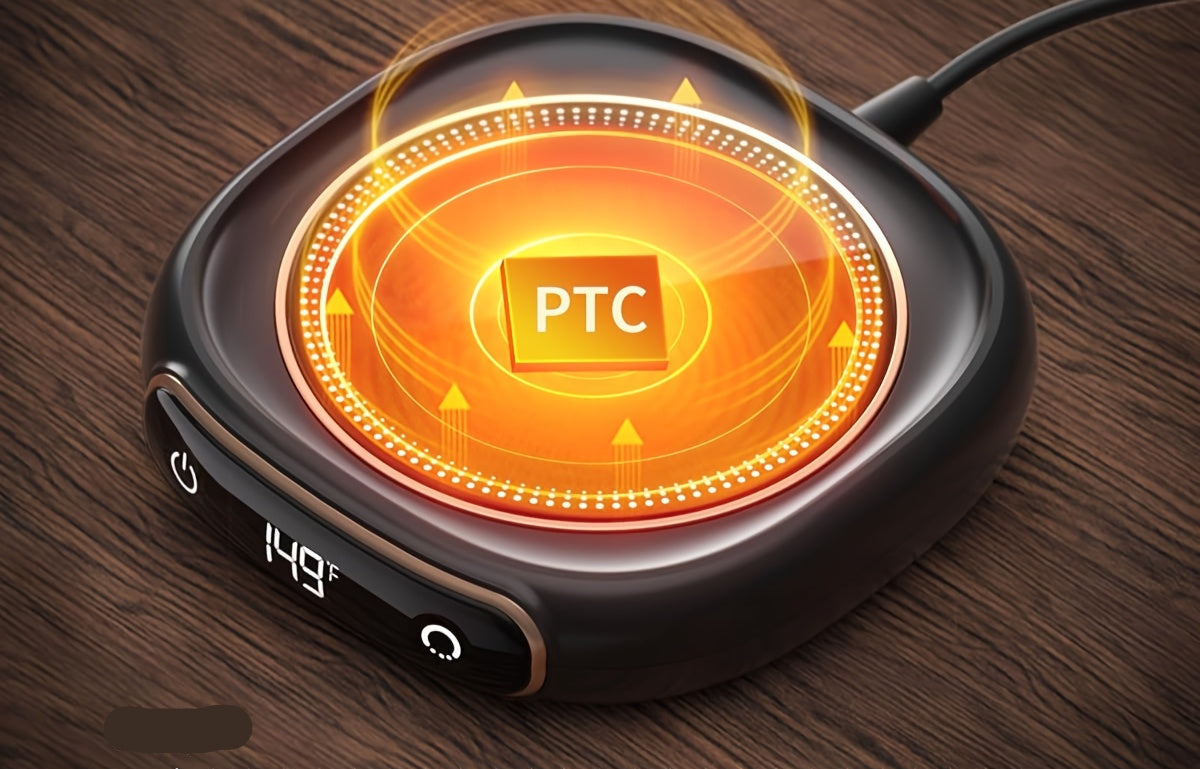 Portable Electric Coffee Warmer with Auto Shut Off