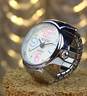 Fashionable Digital Watch Ring