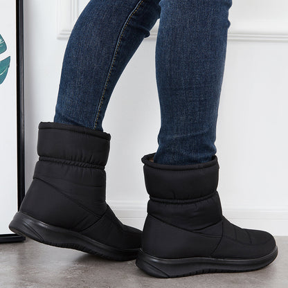 Waterproof Winter Snow Boots Warm Fur Lining Booties