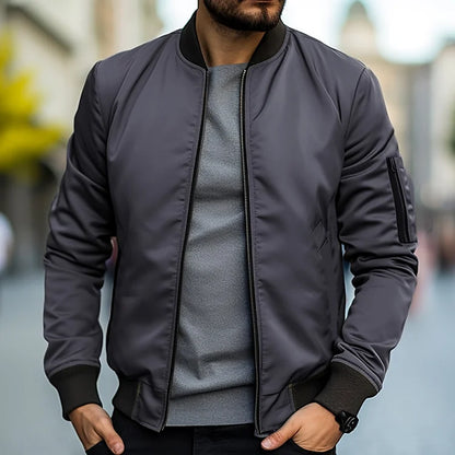 Men's Classic Flight Bomber Jacket