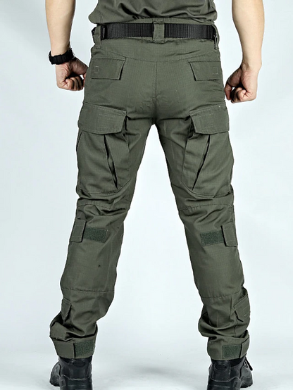 Men's Cargo Pants Pocket Plain Camouflage Comfort Breathable