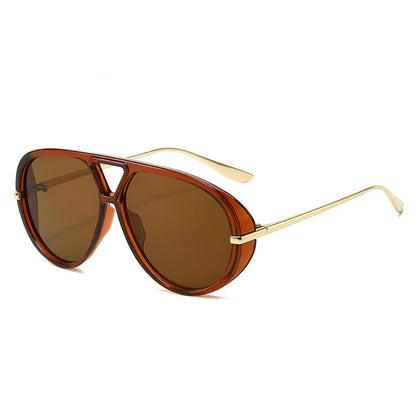 Women's Retro Acetate Frame Sunglasses
