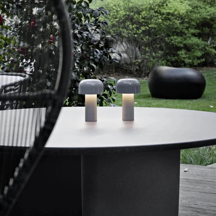LED Creative Mushroom Rechargeable Table Lamp