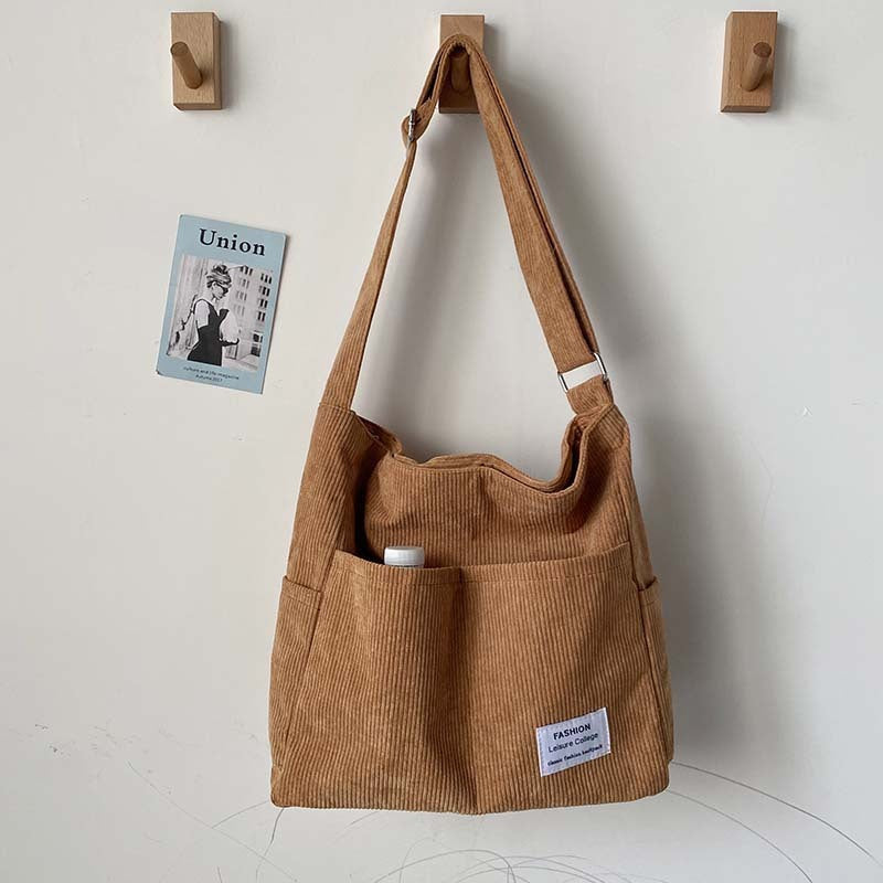 Big Spacious Tote Bag Soft Faux Leather