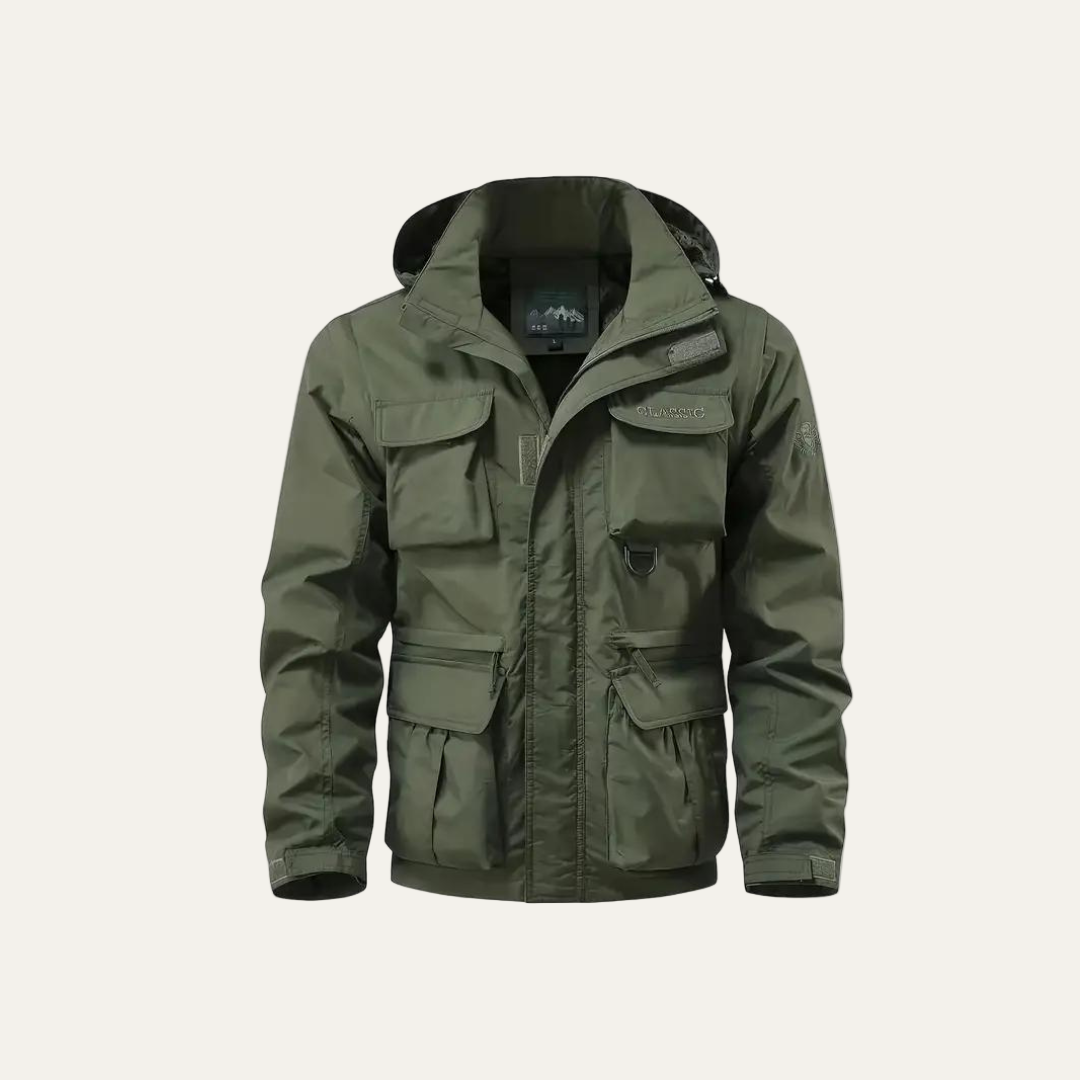 Waterproof Men's Military Hoodie Jacket