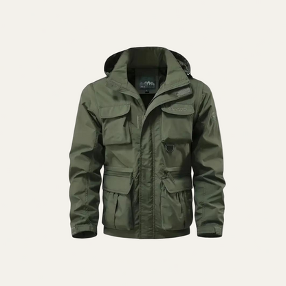 Waterproof Men's Military Hoodie Jacket
