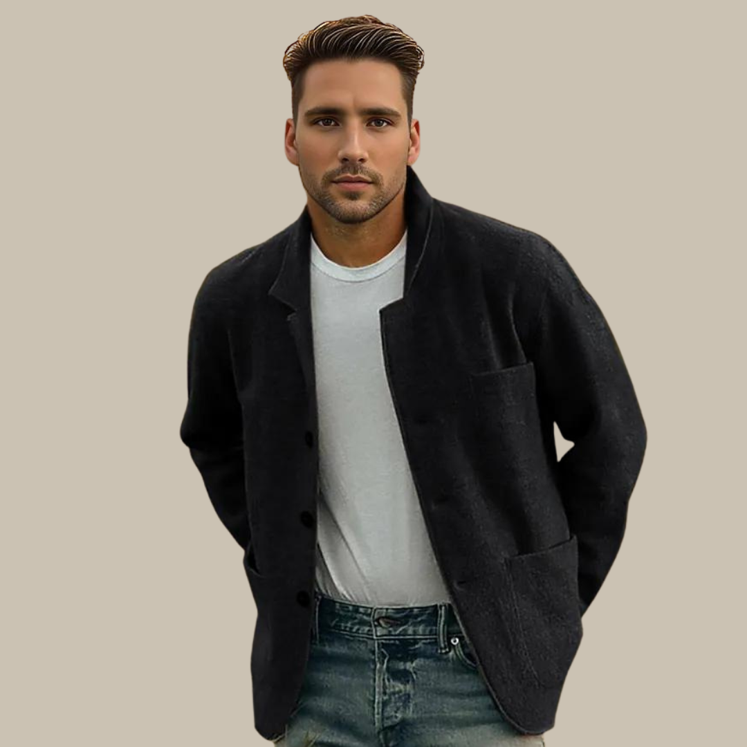 Classic Button Front Men's Sweater Vest
