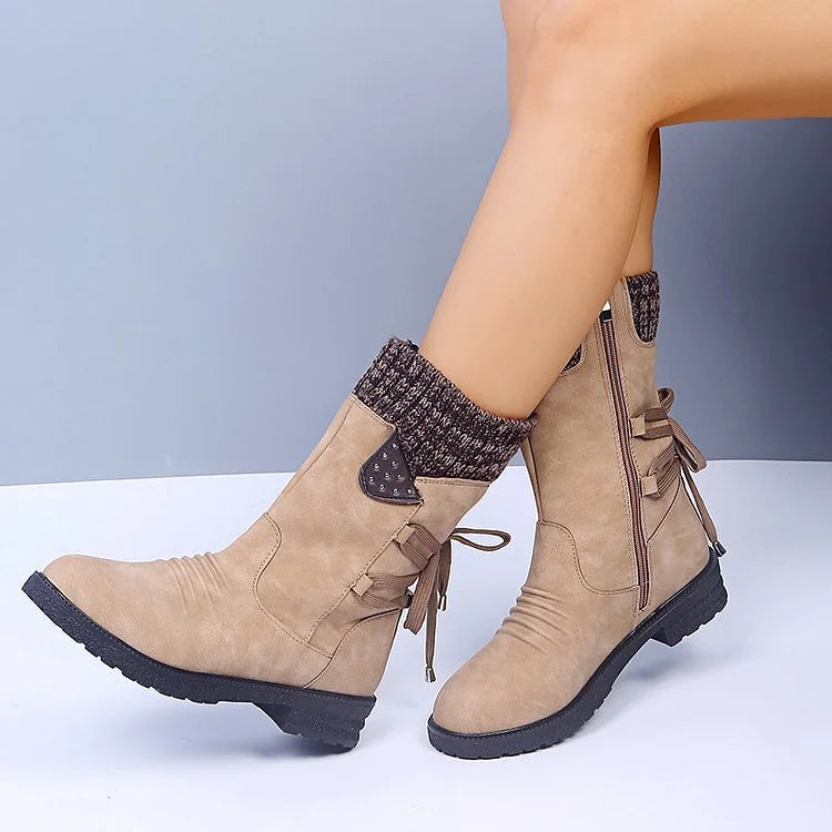 Warm Insulated Rain Boots for Women