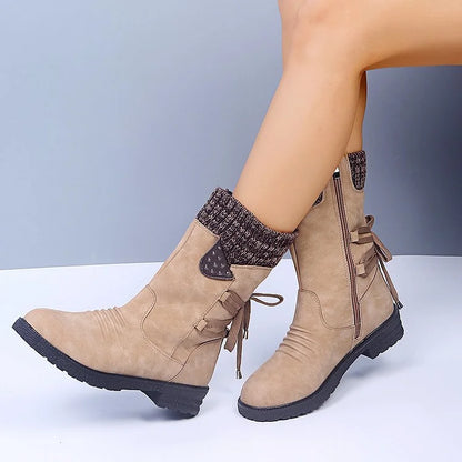Warm Insulated Rain Boots for Women