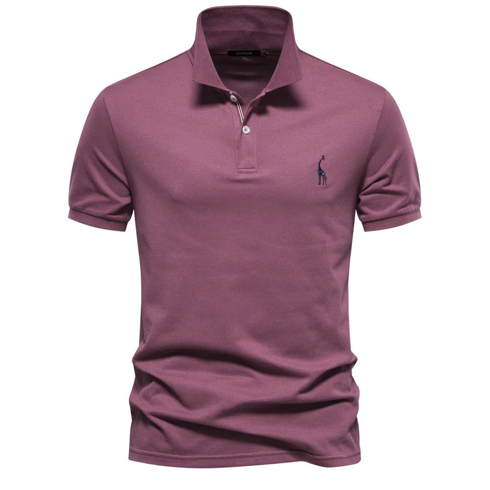 Vintage Polo with Fun Giraffe Design