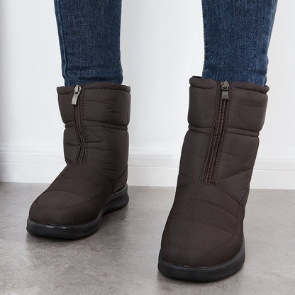 Waterproof Winter Snow Boots Warm Fur Lining Booties