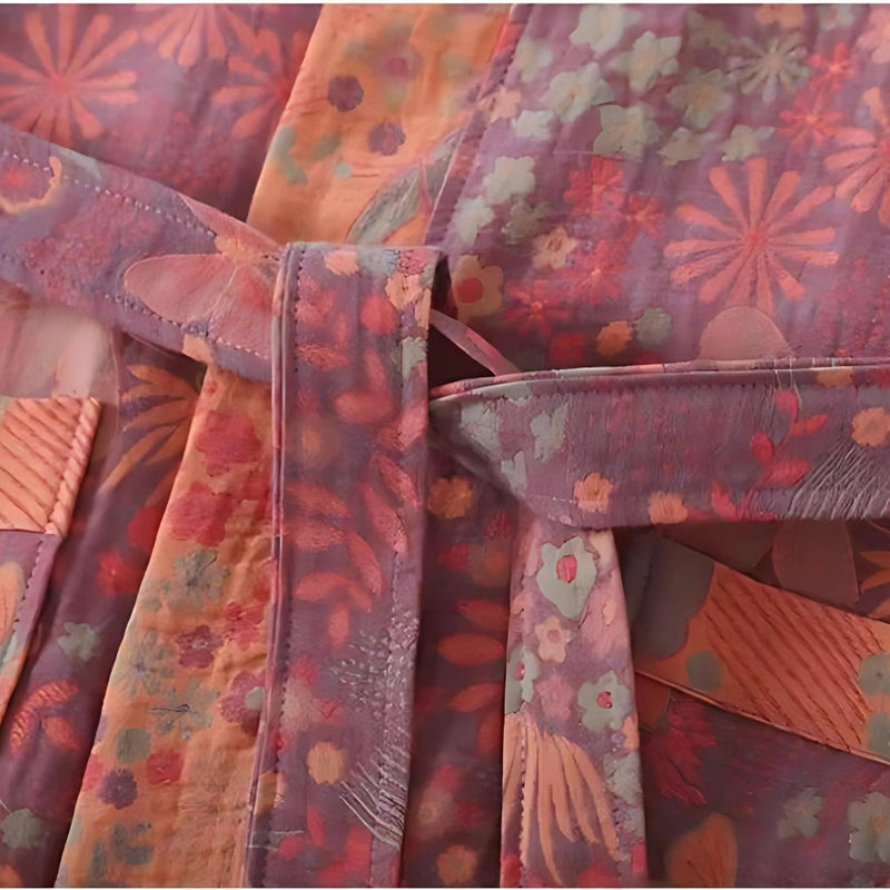 Luxe Cotton Bathrobe with Timeless Elegance