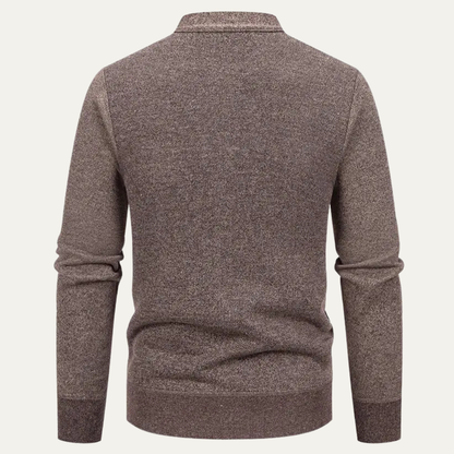 Slim Fit Men's Knit V Neck Sweater Cardigan