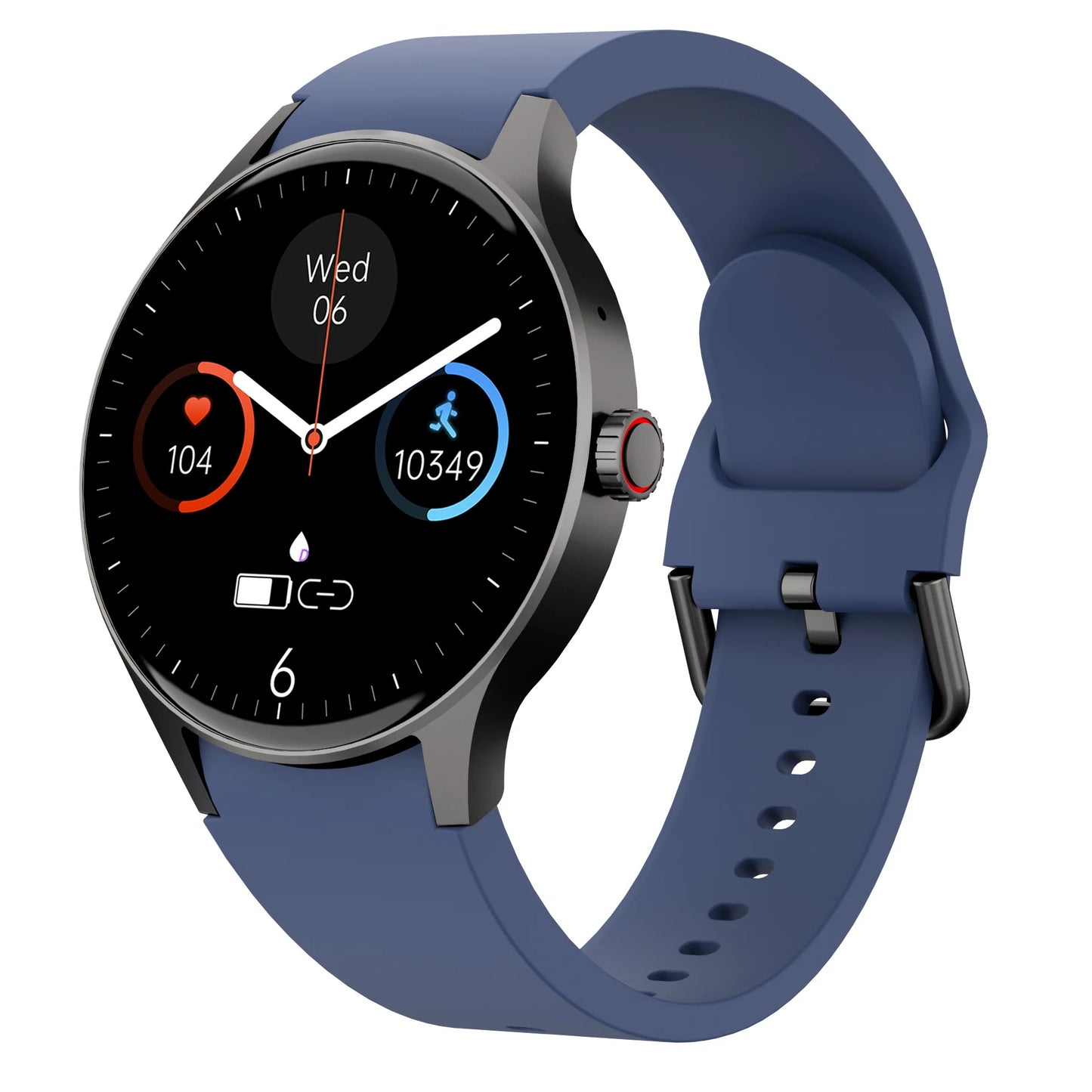 2025 SmartWatch AMOLED screen Blood Sugar Blood Pressure Heart Rate Blood oxygen Monitoring