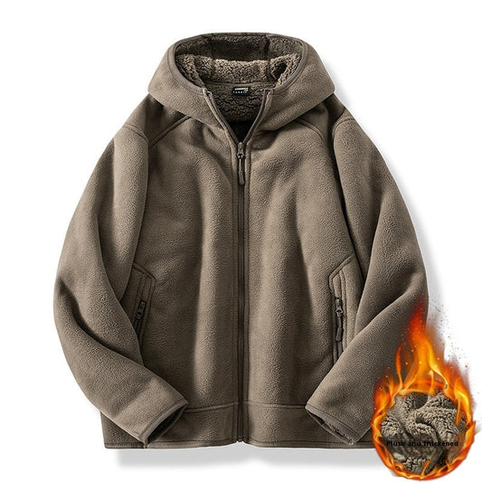Cozy Mens Padded Parka Thick Insulated Winter Jacket - OutfitLondon