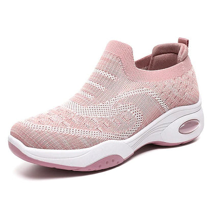 Women's Slip On Athletic Flyknit Shoes