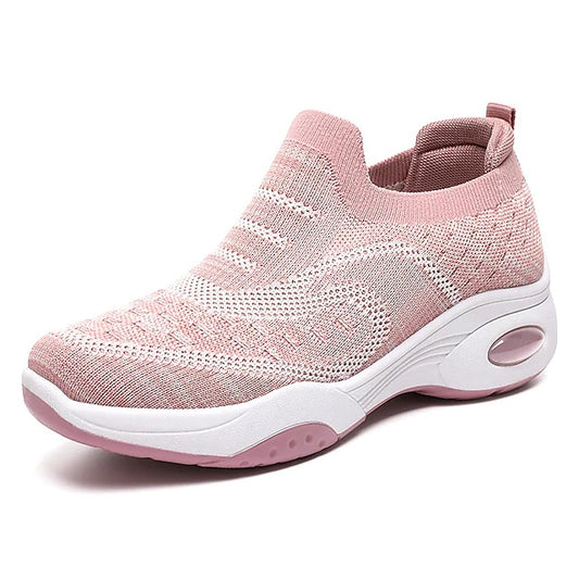 Women's Slip On Athletic Flyknit Shoes