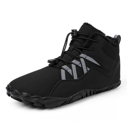 Hikng Walk Shoes Orthopedic Thermal Barefoot Shoes for Autumn & Winter