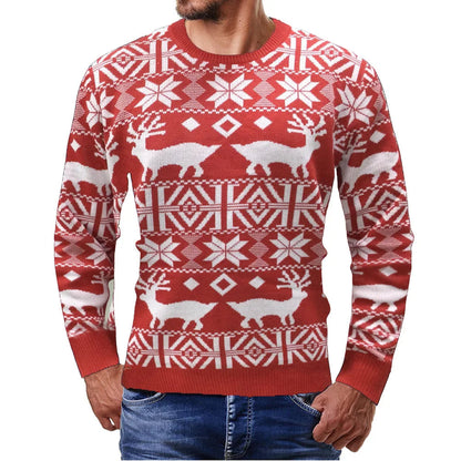 Mens Cozy Festive Christmas Sweater - OutfitLondon
