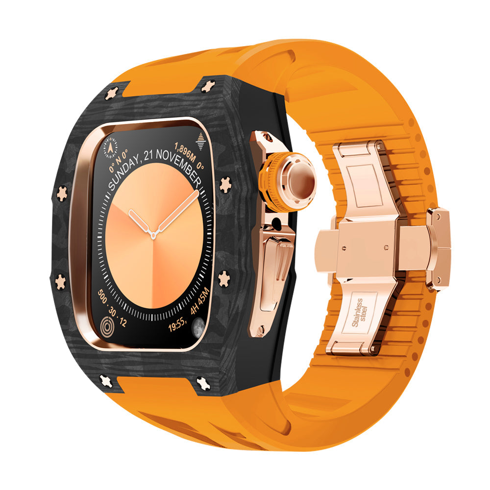 Luxury Apple Watch Carbon Case Upgrade Accessory