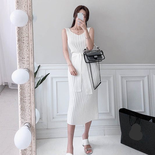 Elegant Women's Sundress with Strapless Style - OutfitLondon
